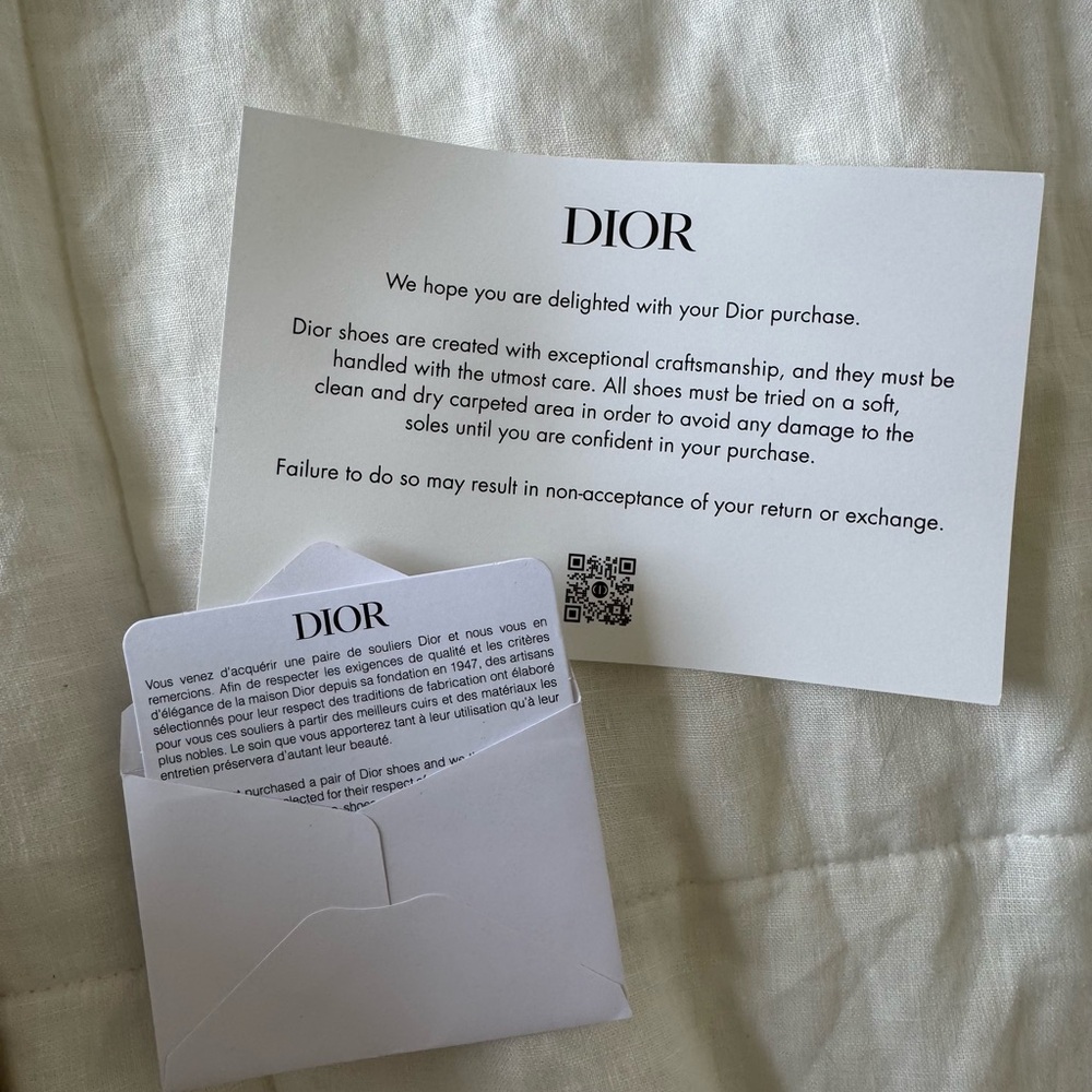 Authentic Dior Black and White Women's Sneakers - Picture 7 of 8